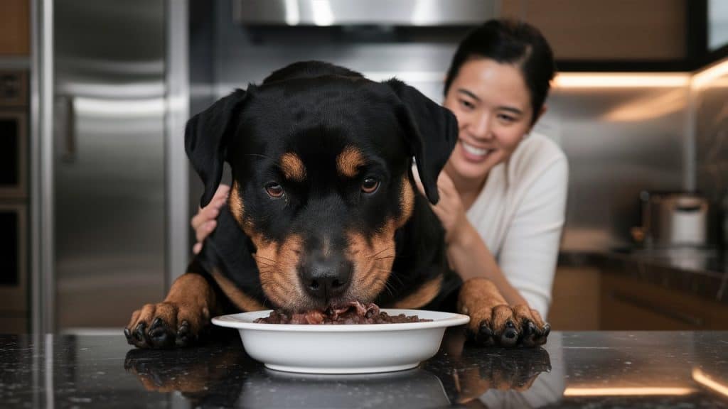 Best dog food for a Rottweiler uk