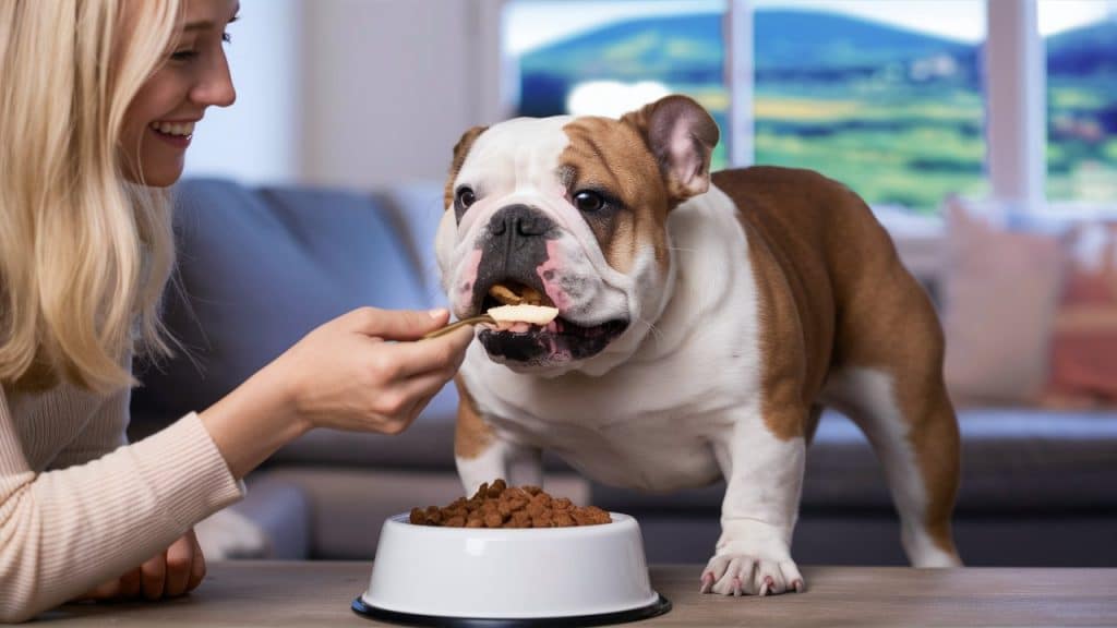 best dog food for English Bulldog uk