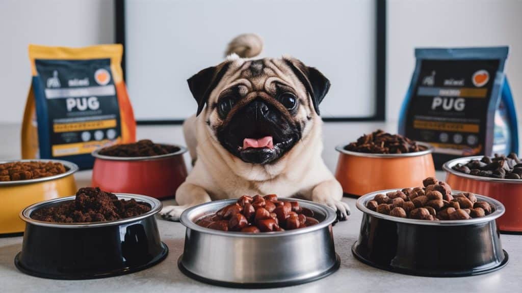 best dog food for pugs uk