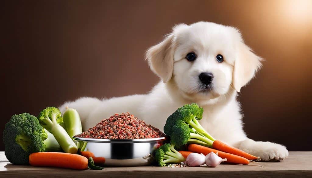 dog loving raw food