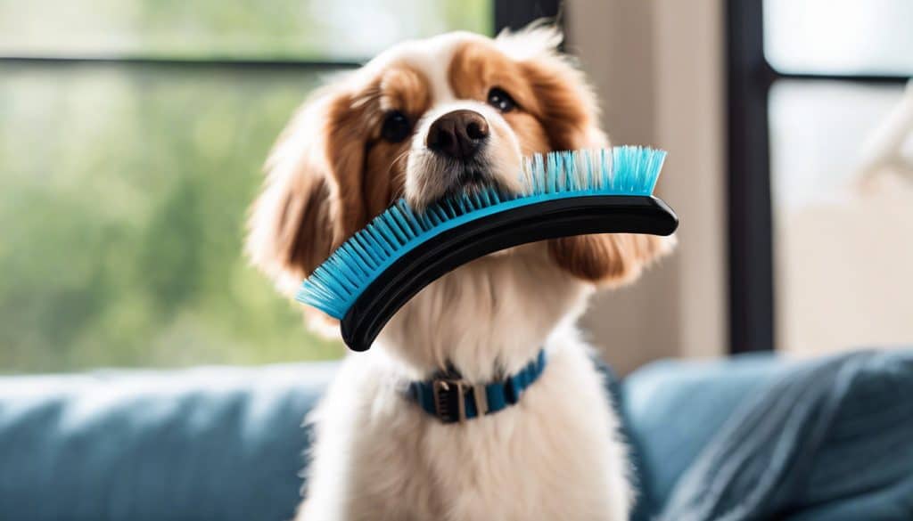 what dog food helps with shedding