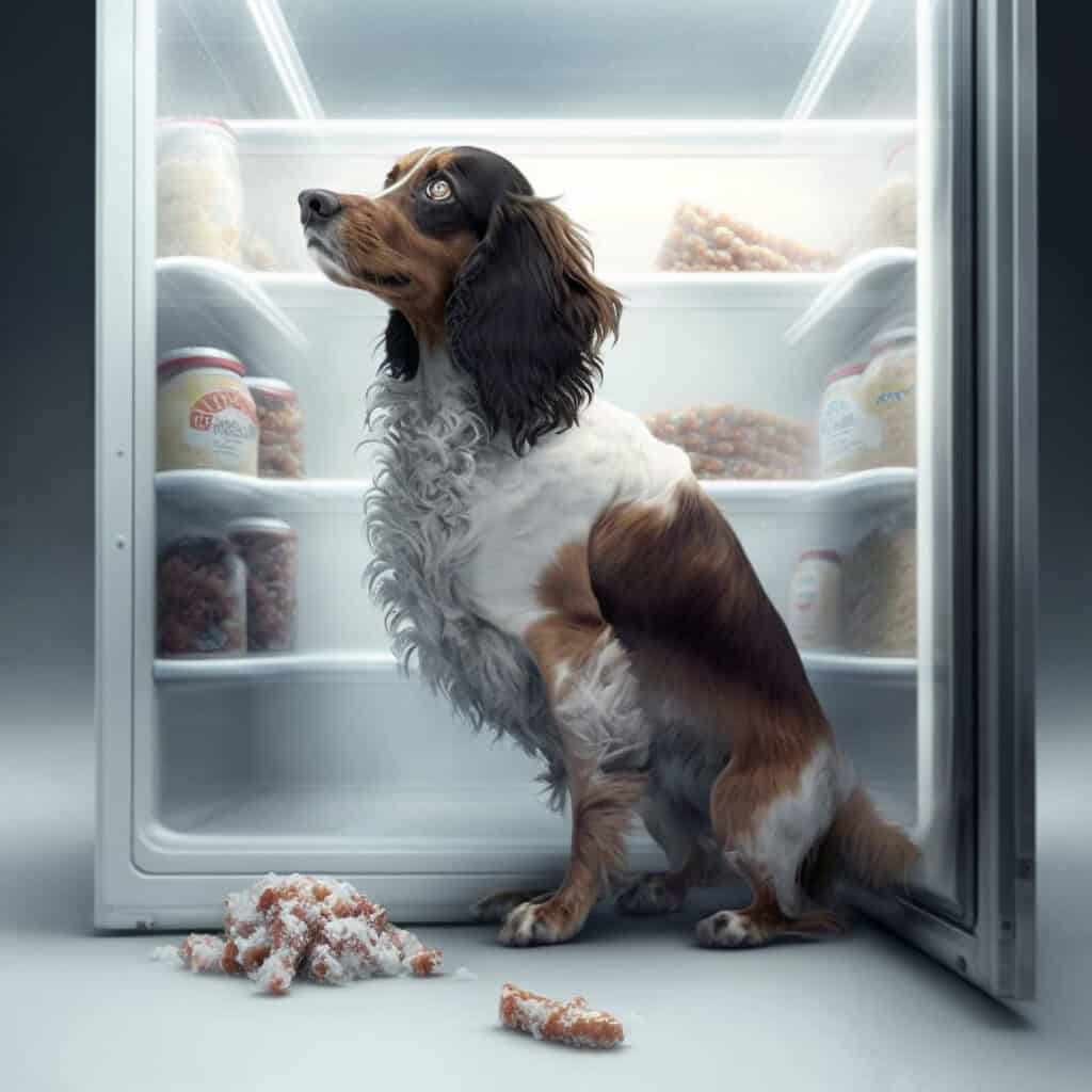 can you freeze dog food