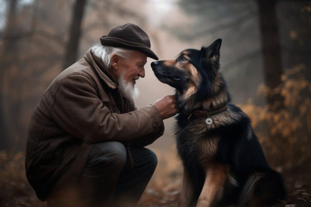 caring for elderly dogs