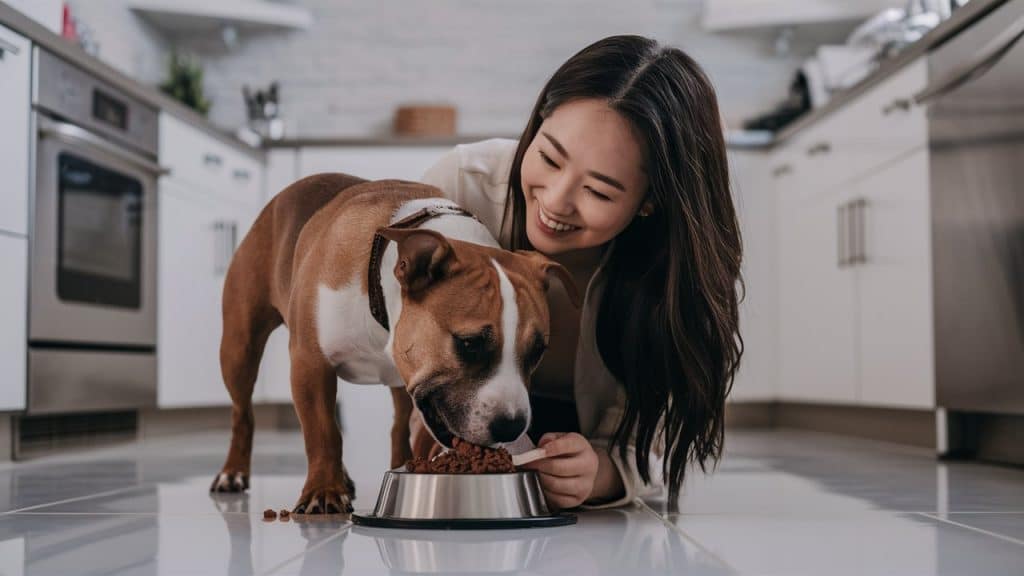 best dog food for a Staffordshire Bull Terrier usa